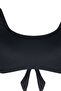 أسود طوق مربع Bralette حجم كبير بيكيني أعلى TBBSS23CT00005 - 8