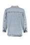 Light Blue Boyfriend Denim Jacket with Pockets TBBSS23AG00000 - 8