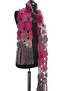 Hand Knitted Motif Scarf - 2