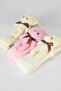 Teddy Bear Plush Bandana Hair Band Cream 0-10 Years Old - 3