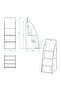 3-Tier Metal Brochure Holder, A6 Brochure Holder, Office Brochure Holder, Fair Invitation Stand, Information Stand, - 5