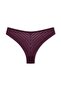 3-Piece Transparent Lace Brazilian Women's Panties - 3