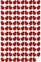 Sticker Embossed A4 Size Stiker Notebook, Planner Label (lim047) - Little Ladybug