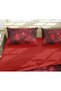 Red Roses Themed 3D Digital Printed Valentine's Day Couple Duvet Cover Set - 3
