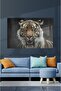 Kaplan Cam Tablo 60x90 cm Dekoratif Duvar Dekoru
