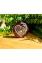 Red Garnet Heart Figure Orgonite Necklace (HAND MADE DESIGN PRODUCTS) - 4