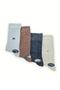 4” Pair Men's Seasonal Seamless Toe Socks Set - 3