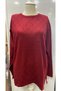 Mother Woman Winter Seasonal Mother's Day Round Collar Single Color Comfortable Fit Knitwear Sweater - 7