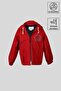 Red Hooded Waterproof Children's Raincoat