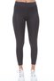 Women's High Waist Shiny Disco Knitted Tights - Gray