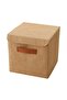 Cabinet Laundry Toy Organizer Folding Storage Box with Jute Cover 28x28x28 - 6