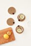 4 Pieces Jute Rope Coasters 11x11