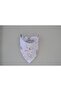 100% Organic Cotton Double Layer Muslin Fabric with Two Snaps Baby Drool Bib & Scarf