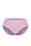 Pembe-Mavi-Lila 3'lü Paket Pamuklu Esnek Örme Klasik Büyük Beden Külot TBBSS23CM00003 - 13