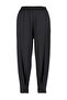 Black Carrot Fit Elastic Waist Knitted Plus Size Pants Tbbss23Ar00002 - 10