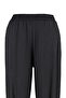 Black Carrot Fit Elastic Waist Knitted Plus Size Pants Tbbss23Ar00002 - 12