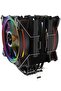 Freezer Pro HD120 - مبرد معالج متوافق مع Intel AMD مع مروحة 800/2000 دورة في الدقيقة، 220 واط TDP - 4