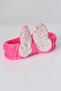 Butterfly Plush Bandana Makeup Spa Hair Band Sequined Fuchsia