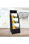 3-Tier Metal Brochure Holder, A6 Brochure Holder, Office Brochure Holder, Fair Invitation Stand, Information Stand, - 3