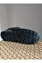 Peru 10219250 M Men's Sneakers - Black Smoked Genuine Leather Sports Shoes - 2
