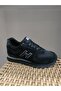Peru 10219250 M Men's Sneakers - Black Smoked Genuine Leather Sports Shoes - 5