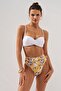Bonie Padded Strapless High Waist Bikini Set Bloom231225-d - 4