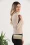 Gold Glitter Evening Dress Bag, Leather Bag, Clutch Bag - 2