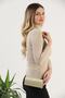 Gold Glitter Evening Dress Bag, Leather Bag, Clutch Bag - 4