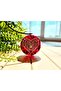 Red Garnet Heart Figure Orgonite Necklace (HAND MADE DESIGN PRODUCTS)