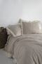 Soil %100 Cotton Ruffled Yarn-Dyed Single Duvet Cover Set 160*220