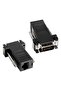 موسع Vga Extender Rj 45 Cat5/6/7 (عبوة من قطعتين)