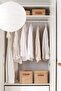 Cabinet Laundry Toy Organizer Folding Storage Box with Jute Cover 28x28x28 - 3