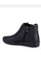103180.z2pr - Orthopedic Genuine Soft Leather Black Women's Boots - 3