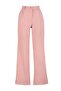 Gül Kurusu Yüksek Bel Wide Leg/Geniş Paça Pilili Dokuma Kumaş Pantolon TWOAW21PL0076 - 7
