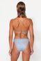 Geometrik Üçgen Kaplı Regular Düşük Bel Bikini Takımı TBESS22BT0002 - 6