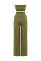 Green Woven 100% Cotton Blouse Trousers Set TBESS21AU0444 - 8