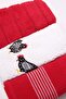 100% Cotton Set of 3 50x65 Embroidered Towels - 2