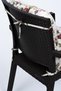 Neva Floral Padded Back Chair Cushion with Special Stitching Ties, 44x88 cm - 3