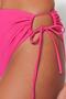 Fuşya Cut Out Detaylı Regular Yüksek Bel Bikini Altı TBESS23BA00018 - 5