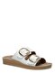 401056.Z3Fx White Women's Flat Slippers - 2
