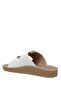 401056.Z3Fx White Women's Flat Slippers - 3