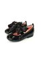 Girl's Orthopedic Bow Black Ballerina Evening Dress Shoes