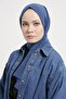 Women's Cotton Shawl Jeans Blue - 06 - 3