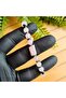 Pink Quartz Royal Class Natural Stone Bracelet (Handmade Design Products) - 8