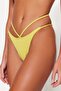 Green Piping Detailed Bikini Bottom Tbess22Ba0289 - 7