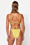 Green Piping Detailed Bikini Bottom Tbess22Ba0289 - 9