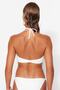 Beyaz Straplez Cut Out Detaylı Dokulu Bikini Üstü TBESS23BU00247 - 5