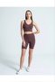 Ribbed Women's High Waist Sports Shorts Tights - 3