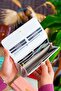 Lady Technological Leather Crocodile Pattern Stylish Beige Women's Wallet with Ample Card Holder and Coin Compartment - 5