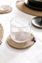 4 Pieces Jute Rope Coasters 11x11 - 3